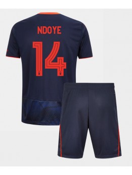 Billige Nottingham Forest Dan Ndoye #14 Tredjedraktsett Barn 2025-26 Kortermet (+ Korte bukser)